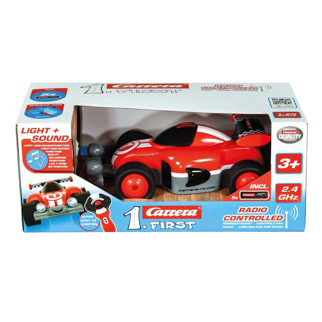 Carrera 2.4GHz første RC racerstyret bil