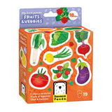 Bananpanda - mine første puslespil frugtgrøntsager, 19 stk.