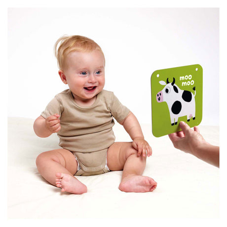 Banan panda - højkontrast babykort 6m+ 9m+ - 24stk.