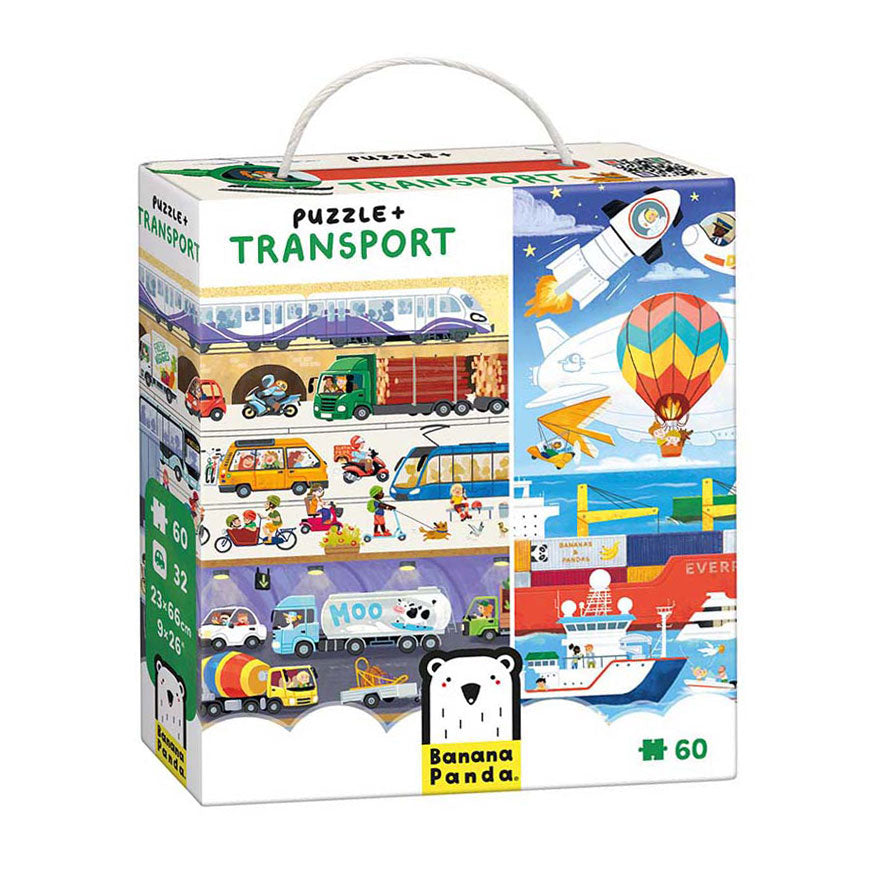 Banan panda - pusletransport - 24 stk.