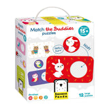 Bananpanda - find de samme venners puslespil - 12 stk.