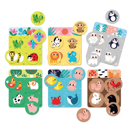 Banan panda - habitat bingo