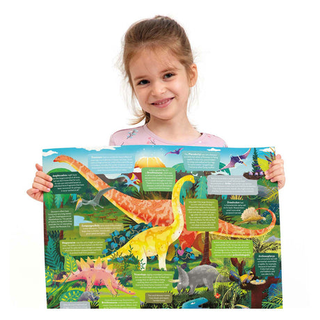 Banan panda søg og kig puslespil dinosaur 4+.