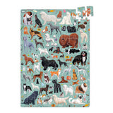 Banan panda - puzzlove hunde - 100 stk.