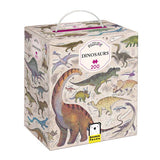 Banan panda - puzzlove dinosaurer - 200 stk.