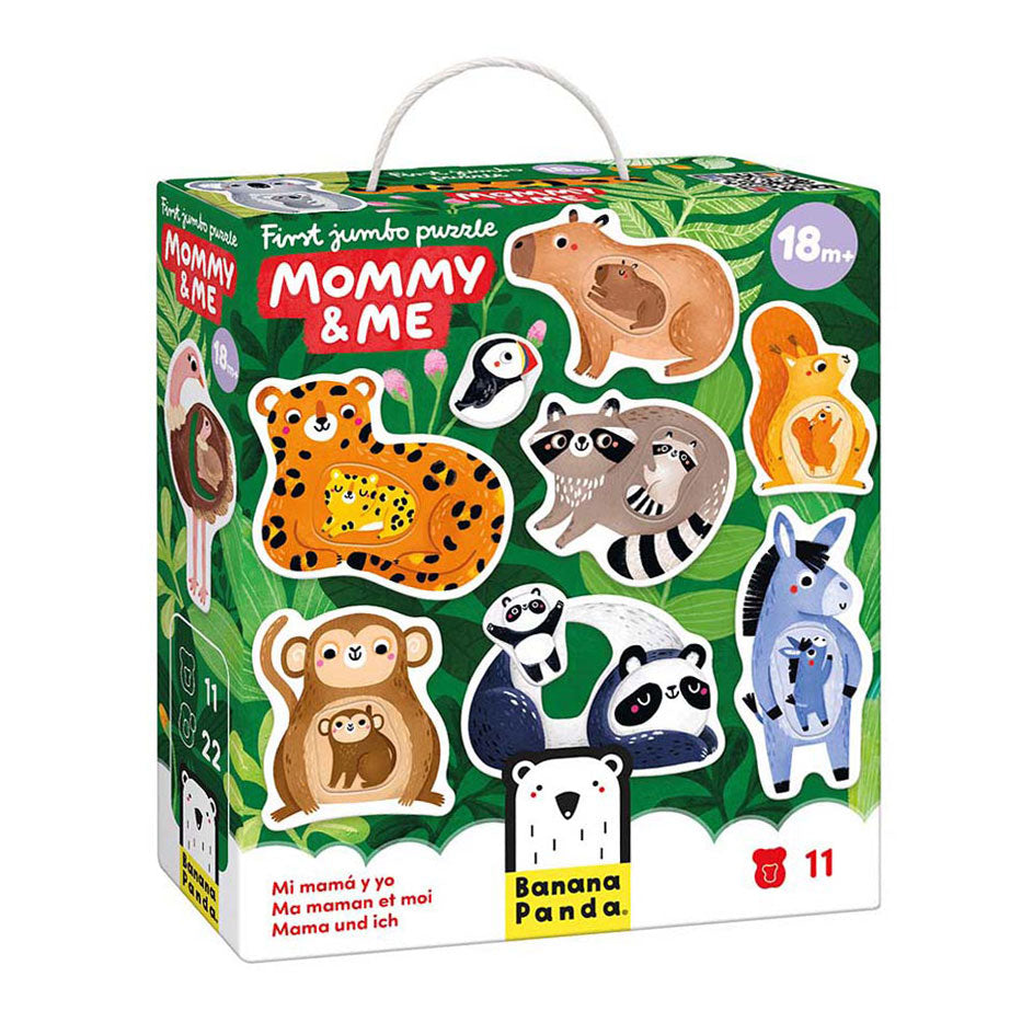 Banan panda - første jumbo puslespil mor mig