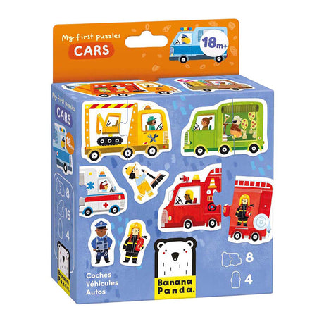 Banana panda - mijn eerste puzzel - auto's