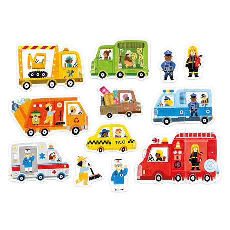 Banana panda - mijn eerste puzzel - auto's