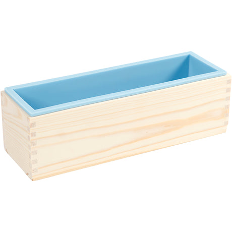Creativ virksomhed https: www.cchobby.nl silikone-form-h-8-cm-l-27-5-cm-w-8-6-cm-1500-ml-1-stykke
