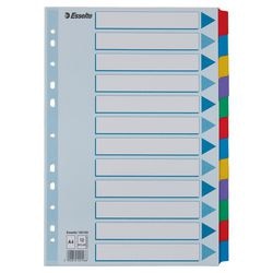 Blanke faner esselte mylar 100169 farve sortiment bopet