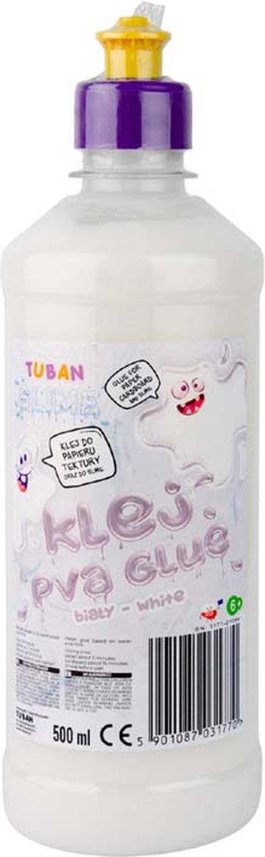 Tuban - pva lim til slim - hvid 500 ml