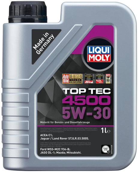 Liqui moly motorolie top tec 4500 olie top tec 4500 5w-30 1l