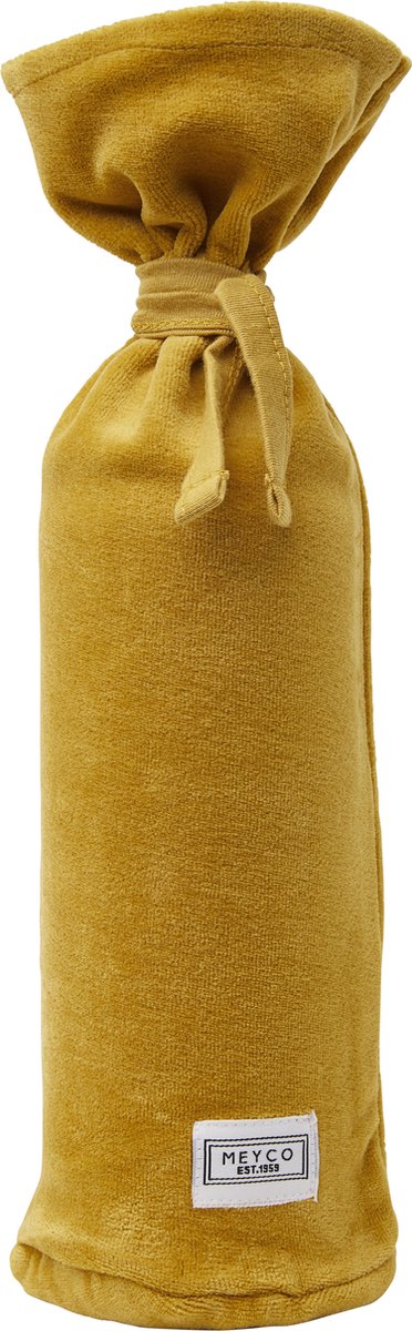 Meyco baby velvet varmtvandsflaskepose - honningguld