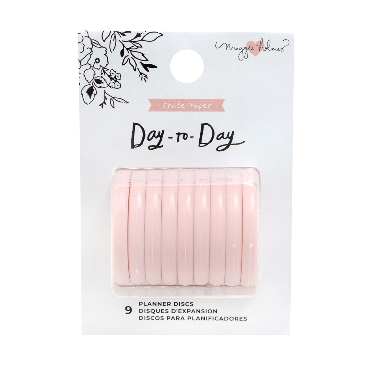 Kassepapir • Dag-til-dag planlæggerskiver medium blush