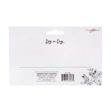 Kassepapir • Dag-til-dag disk planner stencil alfabet