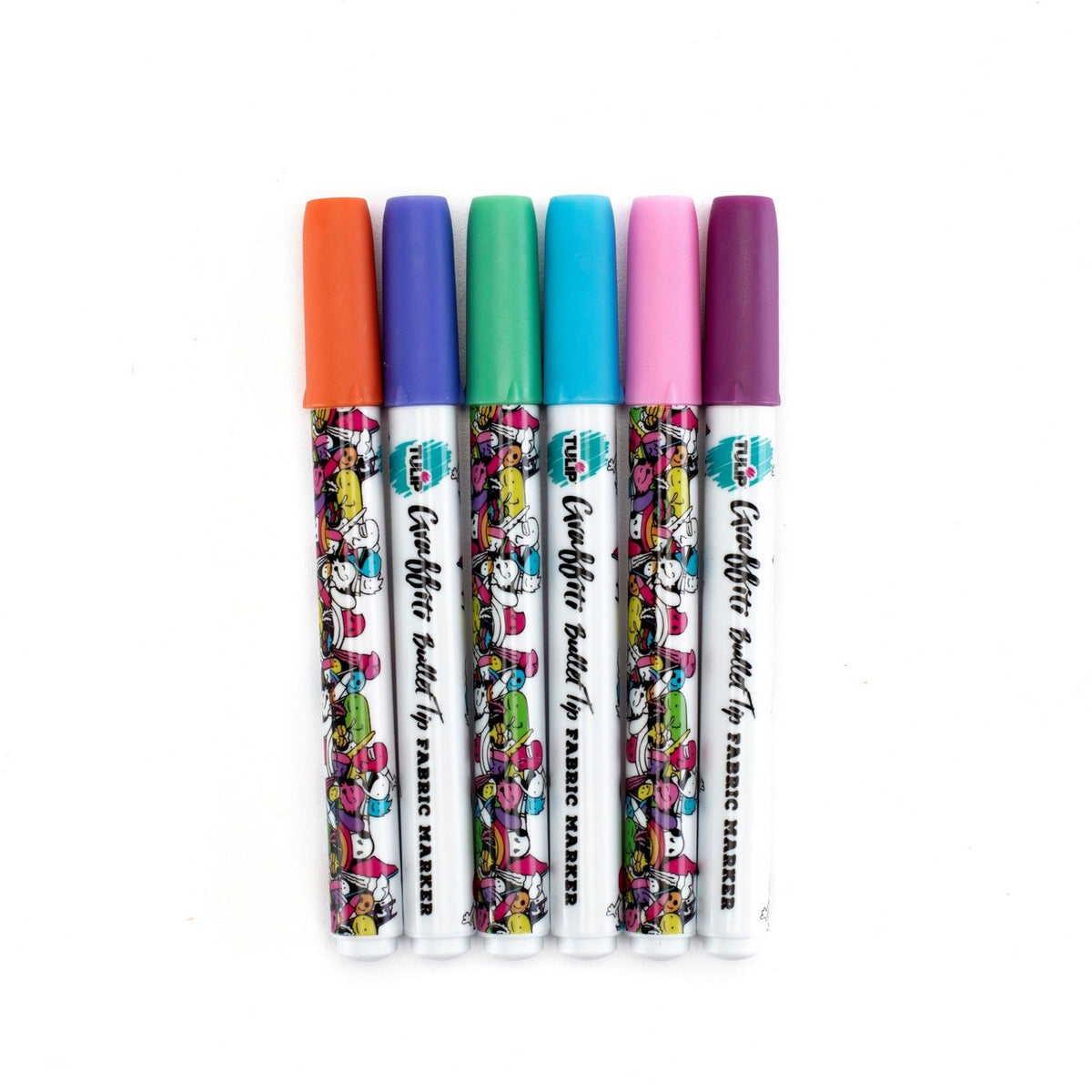 Tulipan • tekstiltuscher graffiti brights 6 stk.