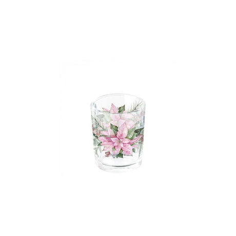 Ambiente fyrfadsstage pink julestjerne