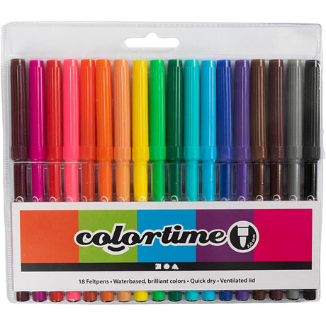 Creativ virksomhed https: www.cchobby.nl colortime-markers-line-thickness-2-mm-diverse-colors-18-piece-1-box-373548