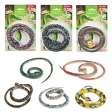 Toi-legetøj dyreverden naturtro slange strækbar 60cm 8 assorteret