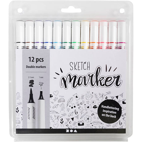 Creativ virksomhed https: www.cchobby.nl tegningsmærker-linjetykkelse-1-2-5-mm-standardfarver-12-stykke-1-kasse