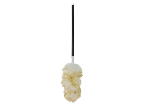 Betra fjerduster lammeuld 110 cm. med telehåndtag