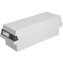 Abi kartotekskortbakke a7 13,3x36x12,1 cm lysegrå til 1300 kort