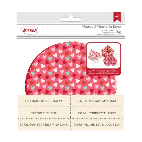 Amerikansk håndværk • valentines fortune cookie kit x38