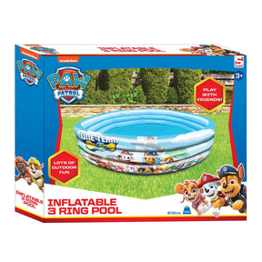 Sambro Swimming Pool 3-Rings Paw Patrol, 100 cm
