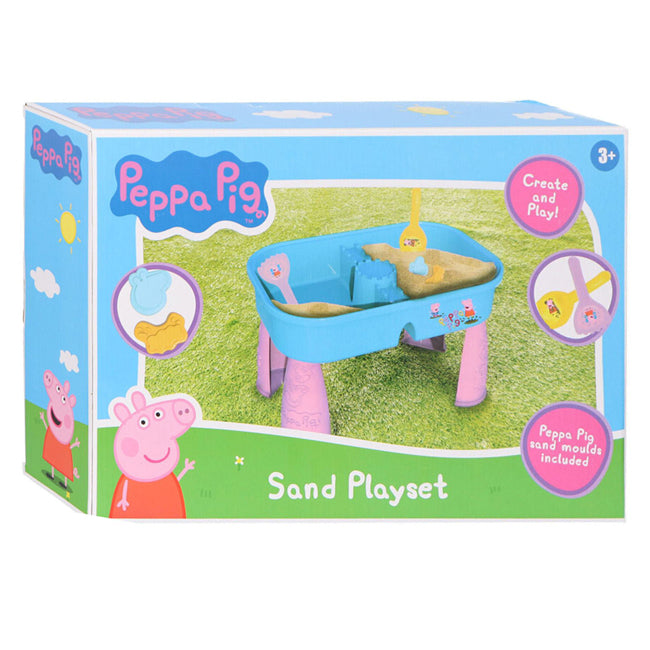 Sambro Peppa grisesand og vandbord