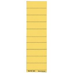 Ophængsmappeetiketter leitz alpha yellow 100 styks pap