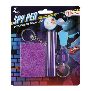 TOI-TOYS Notebook med UV-lampe og sekretærpen