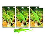 Toi-toys reptile lifelike on card