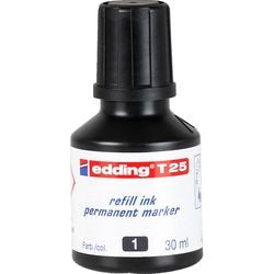 Edding T25 sort blæk refill