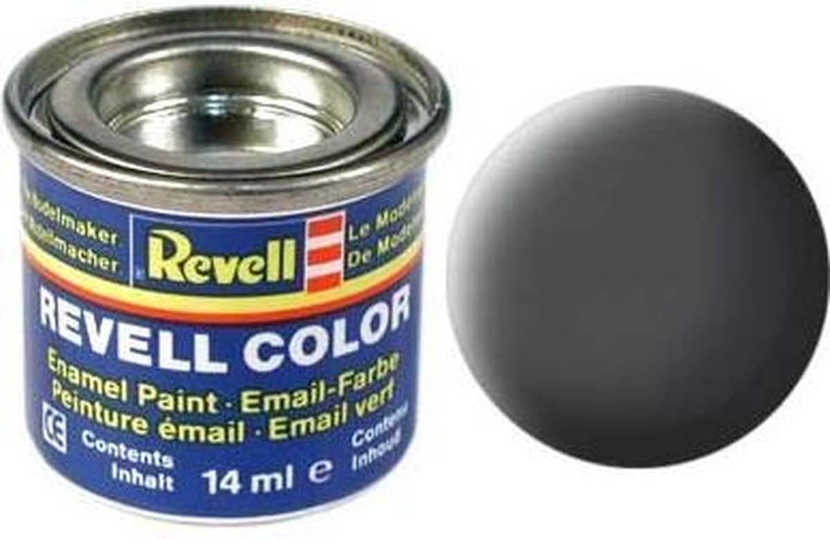 Revell emaljemaling # 378 - mørkegrå, silkemat