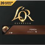 Abi kaffekopper l'or espresso forza 20 stk