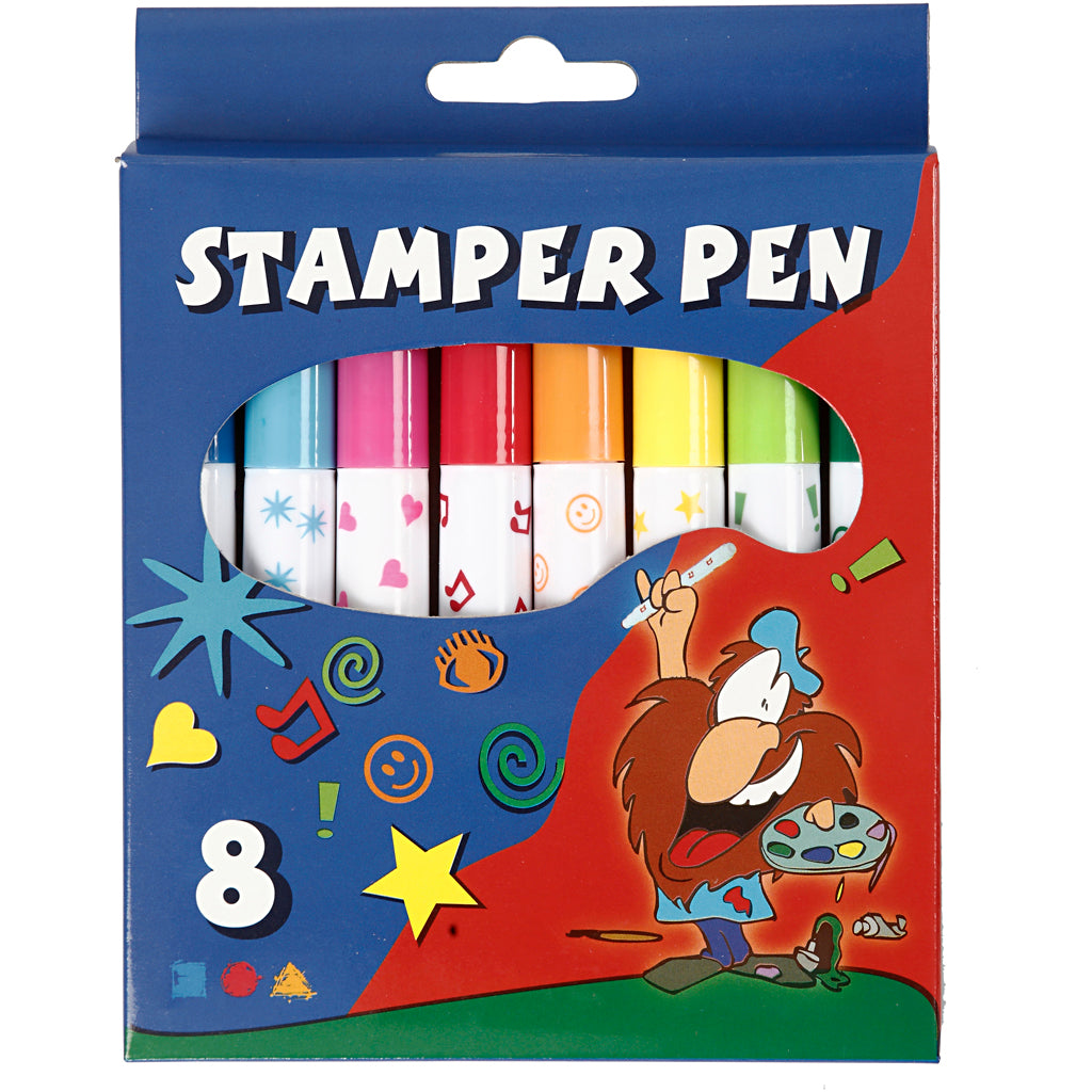 Https: www.cchobby.nl stempelmarkører-forskellige-farver-8-piece-1-box