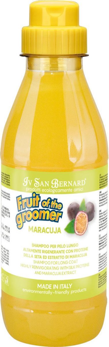 I.s.b. shampoo kæledyr maracuja lang frakke 1000 ml gul