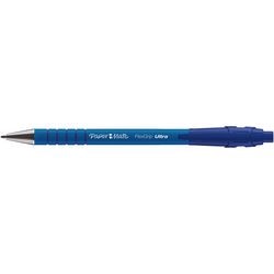 Quantore kuglepen papermate flexgrip ultrablå medium