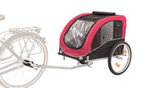Trixie Dog Bike Cart sort rød