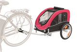 Trixie Dog Bike Cart sort rød