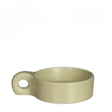 Idéer 4 årstider buttet lysestage grøn 13,5x9,5cm