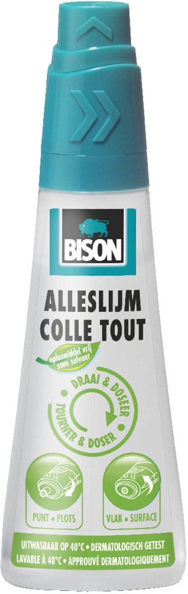 Bison universal lim turdosis opløsningsmiddelfri 90 ml