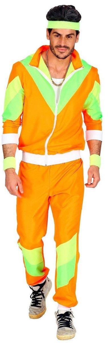 Finidi træningsdragt orange 80'erne