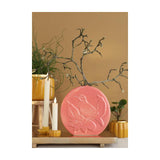 Ideas 4 seasons vaas bird terra roze ø6x20x20cm