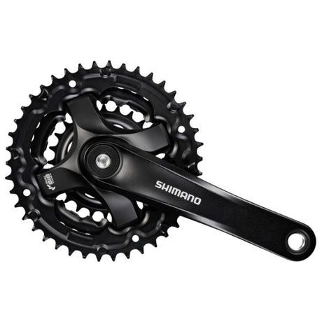 Shimano-Cranket Tourney FC-TY501 42-34-24 175mm sort