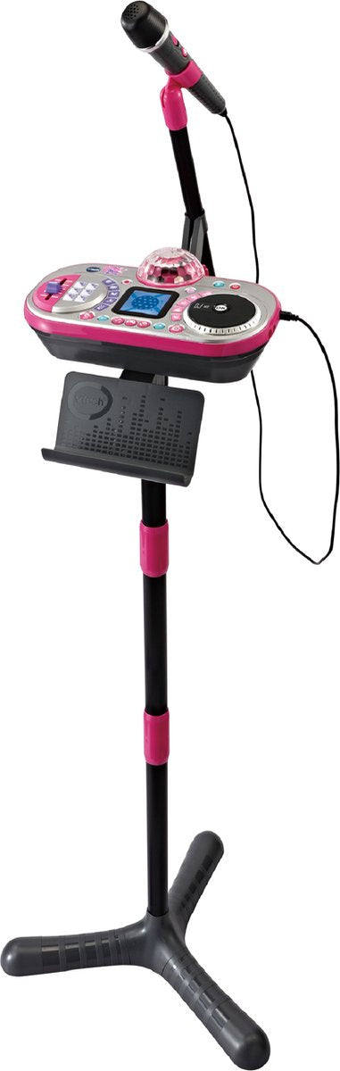 Vtech kidi superstar dj studio karaoke sæt børn - karaoke mikrofon - interaktivt legetøj - gave - børns legetøj 6+ år