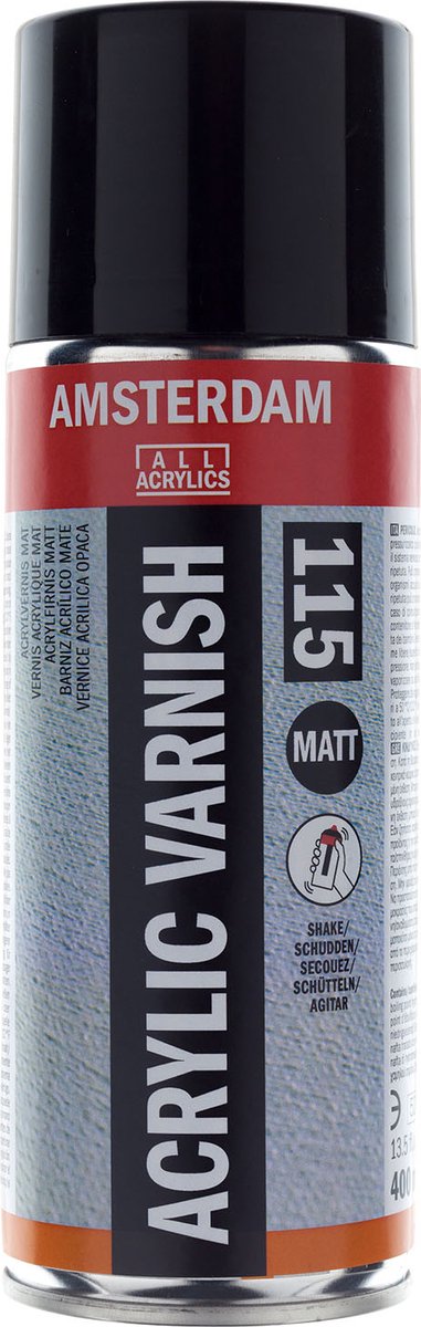 Amsterdam akryl lak spraydåse 400 ml - mat