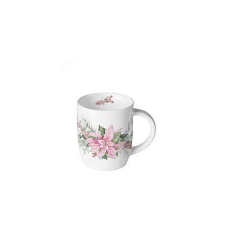 Ambiente krus 200ml pink julestjerne