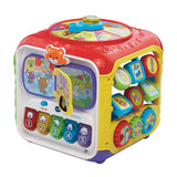 Vtech babyaktivitetsterning - pædagogisk babylegetøj - dyr, tal og farver - gave - fra 9 til 36 måneder - rød