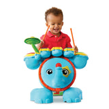 Vtech rock læder trommesæt - pædagogisk babylegetøj - lyd og spil - baby musikinstrument